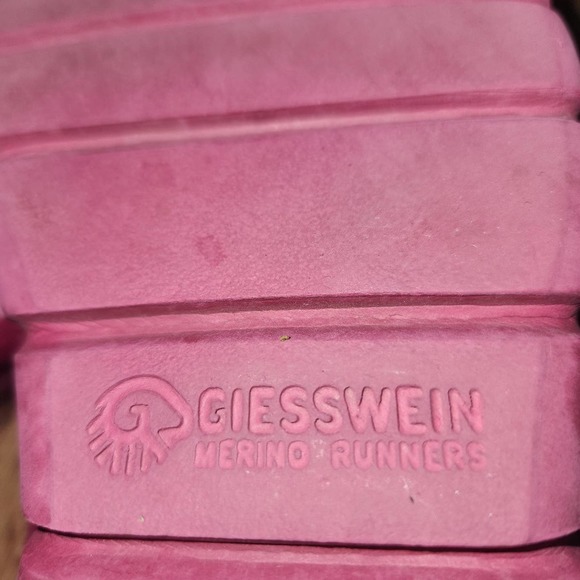 Giesswein Women's Size 9 Pink Wool Merino Runners - Picture 6 of 9